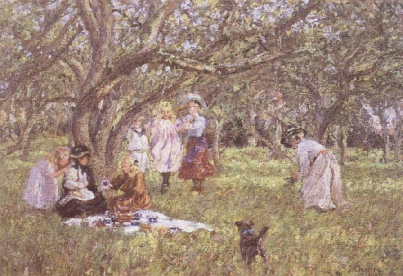 James Charles The Picnic china oil painting image